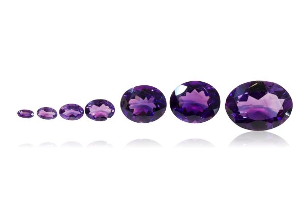 Wholesale Best Faceted Oval Amethyst
