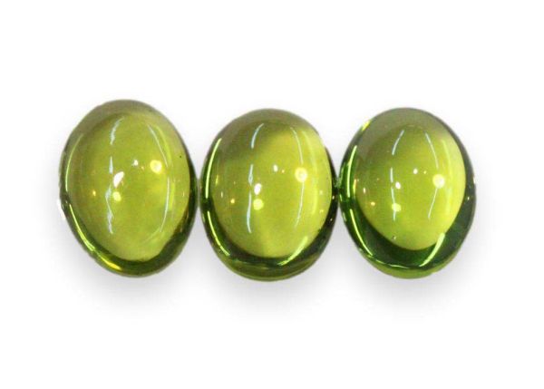 Peridot Oval Cabochons