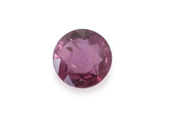 round pink sapphire
