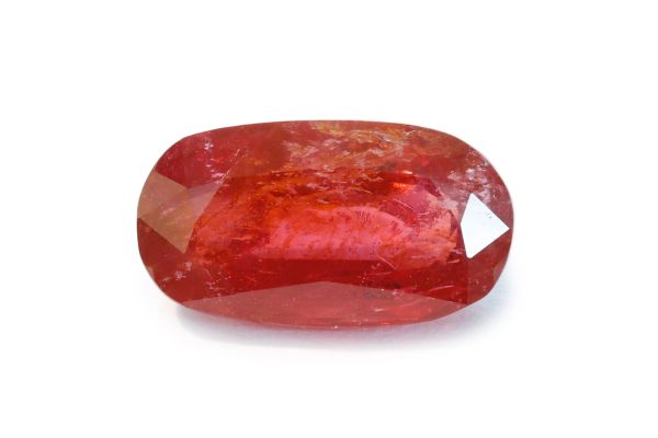 oval red ruby