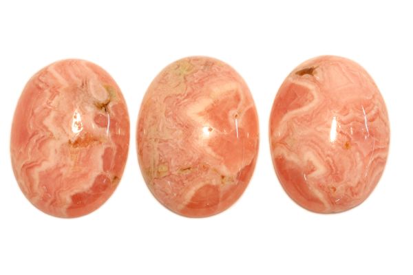 oval rhodochrosite cabochons 1