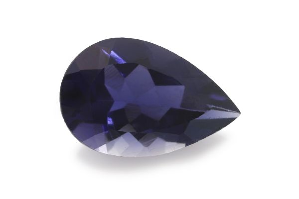 Iolite Pear Faceted 