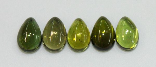 Tourmaline 4x6mm Pear-shaped Cabs