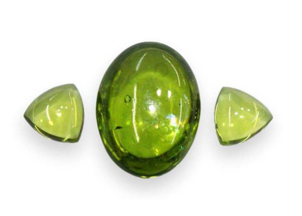 Peridot Cabochon Set