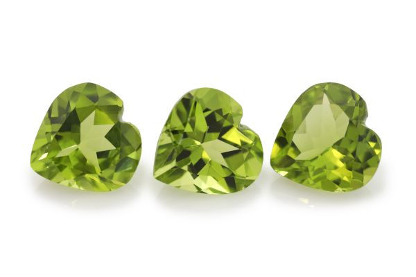 peridot hearts