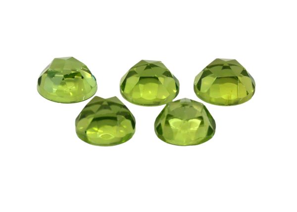 Peridot Rose-Cut - 6mm