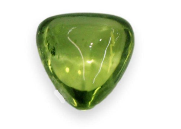 Peridot Trilliant Cabochon - 5.12 cts.