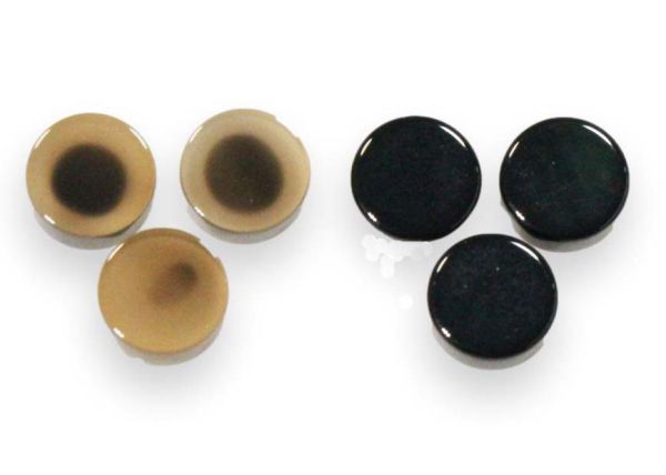 Black Onyx/Phantom Onyx Round Discs - 2mm Thick