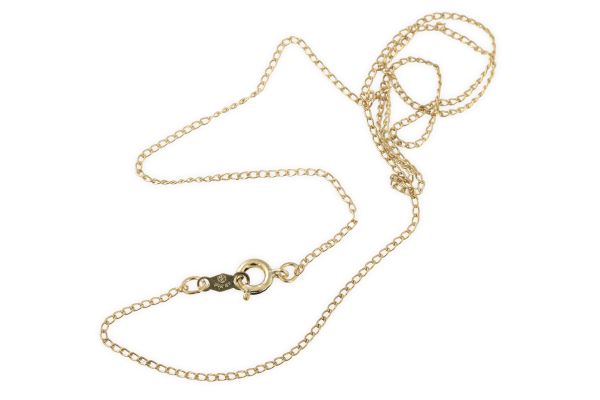 Wholesale 14k Gold Filled Curb Chains - 16 inches