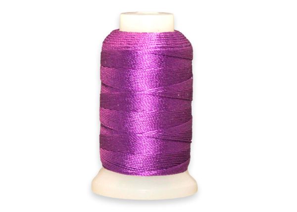 Purple Silk Spools
