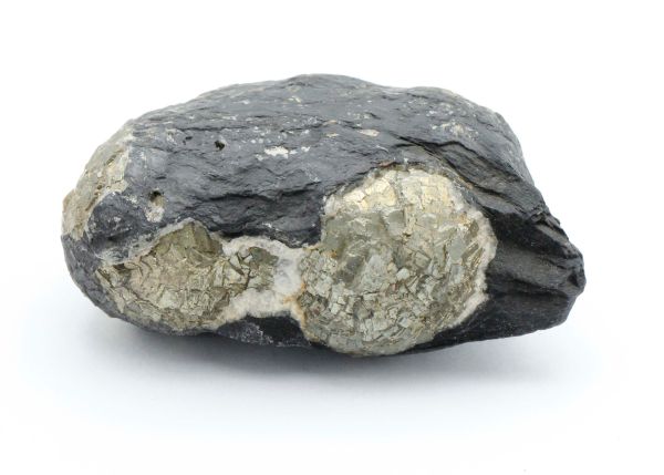Rare Pyrite Nodules in Host Rock