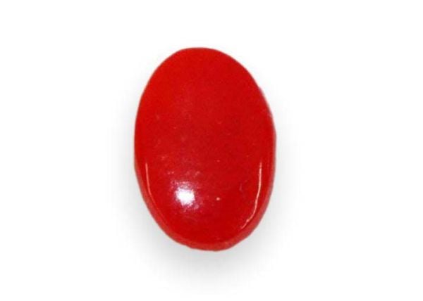 Red Coral Cabochon - 0.83 ct.