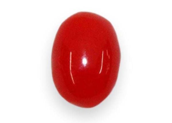 Red Coral Cabochon - 1.30 cts.