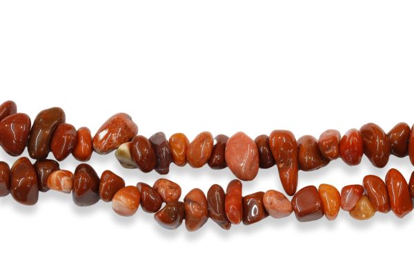 Reddish Carnelian Chips Strands