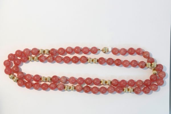 Gem Quality Rhodochrosite Necklace