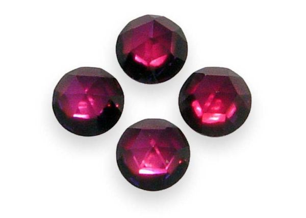 Rhodolite Garnet Rose-Cut - 6mm