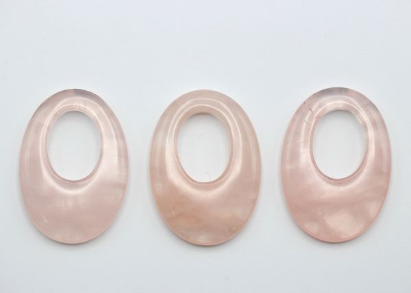 rose quartz doorknocker loops