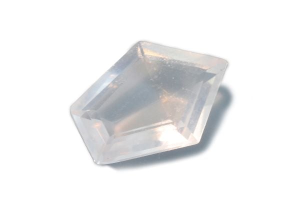 Rose Quartz Faceted Freeform, 1.91 cts. - 8x11.1mm