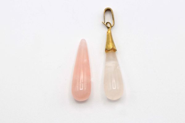 Rose Quartz Teardrop