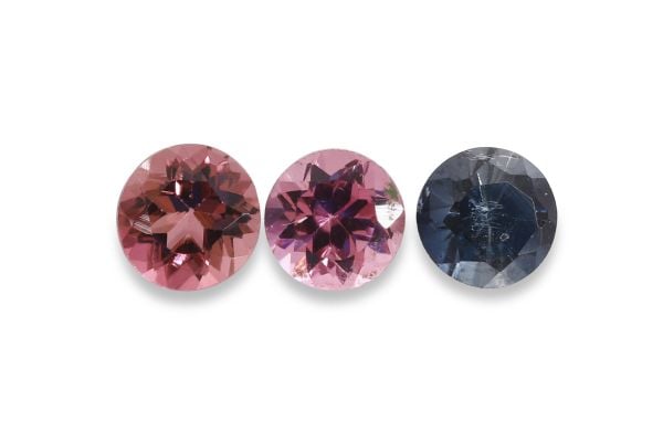 Wholesale 2.5mm Round Faceted Tourmaline