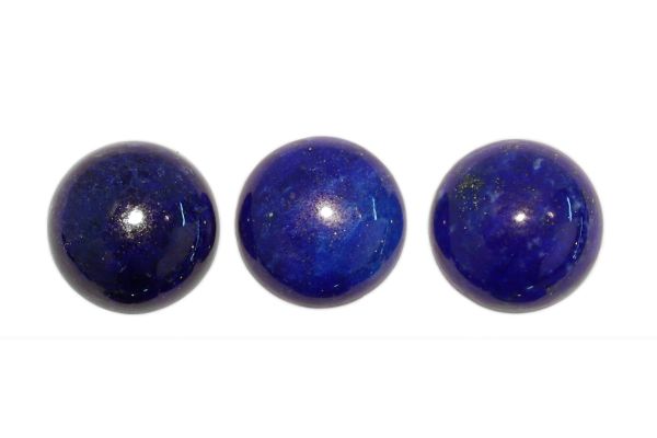 Lapis round cabochons 