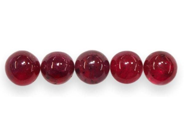 round Ruby Cabochons Select Grade