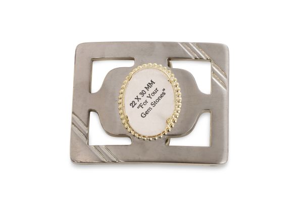 Belt Buckle for 22x30mm Cabochon