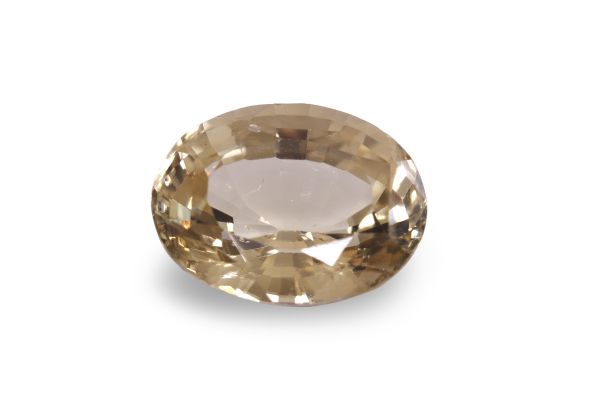 9.02 Carat Natural Brownish-Orange Sinhalite Oval Faceted Loose Gemstone