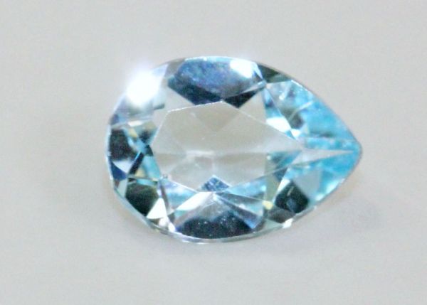 Sky Blue Topaz Faceted Pears