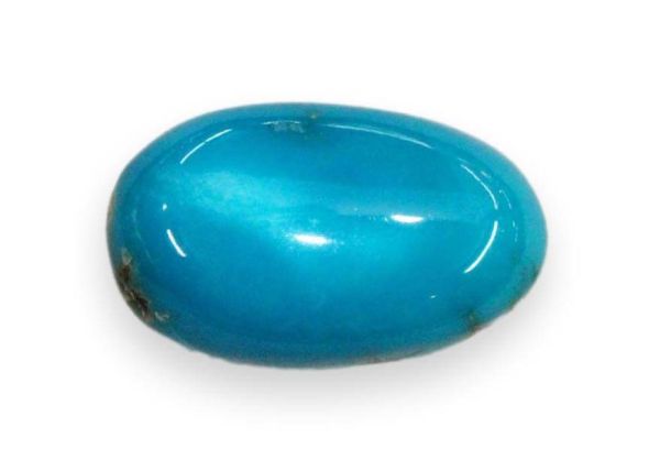 Sleeping Beauty Turquoise Oval Cabochon, 12.82 cts. 12x19.4mm