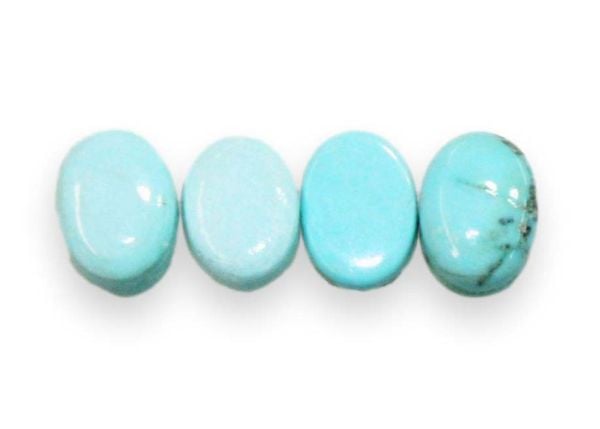 5x7mm Sleeping Beauty Turquoise Cabochons