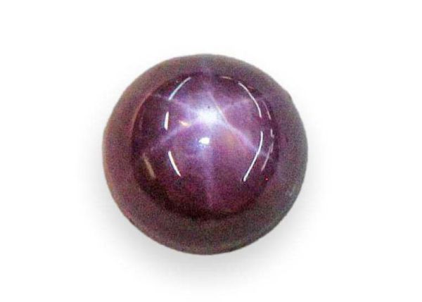 5.4mm Star Ruby Cabochon - 1.10 cts.