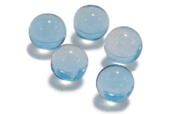 swiss blue topaz spheres
