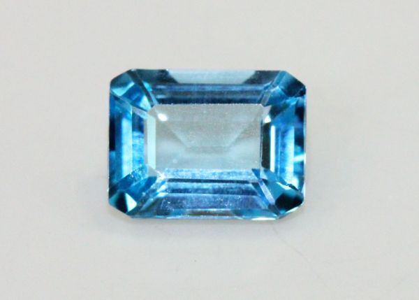 Swiss Blue Topaz Faceted Octagon