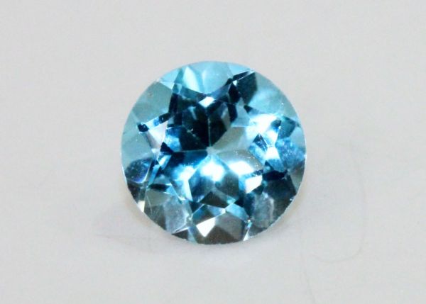 Swiss Blue Topaz Faceted Rounds