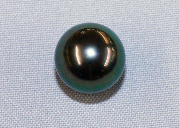 Tahitian Natural Color Round Pearl, Undrilled - 9.8mm