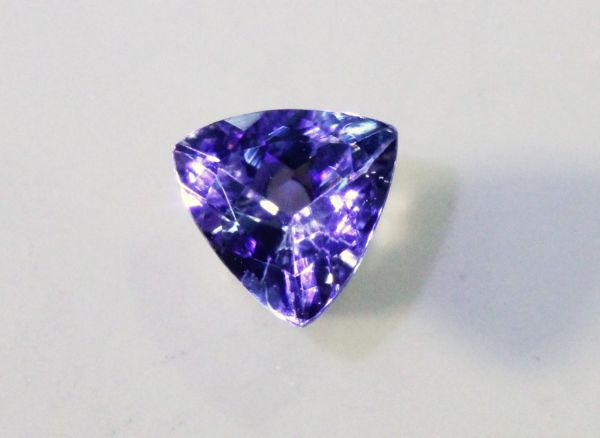 Faceted Trilliant Tanzanite