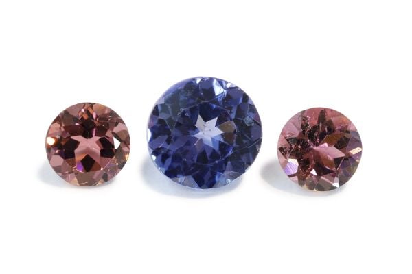 Tanzanite & Pink Tourmaline Gemstone Suite