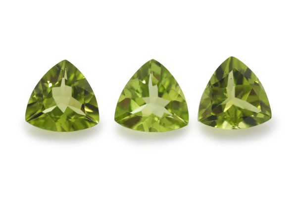 trilliant peridot