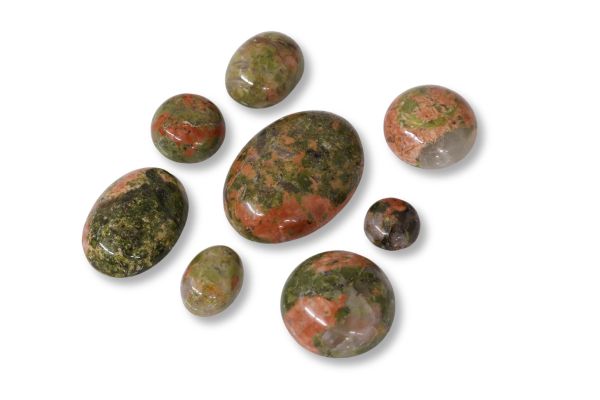 Unakite Cabochons