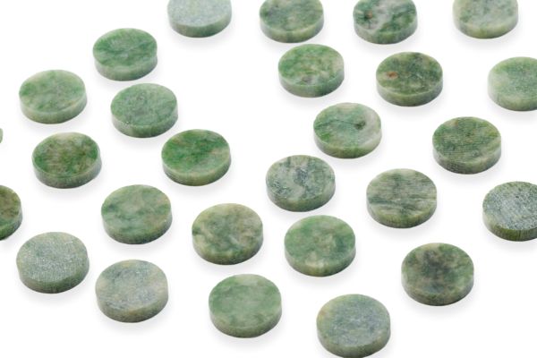 9mm Wyoming Jade Discs