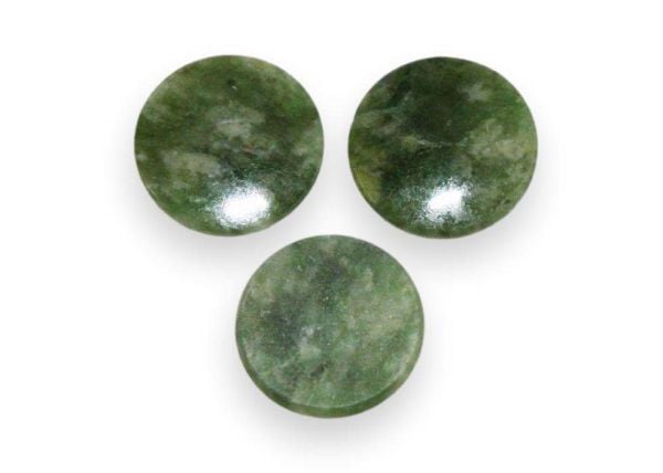 Wyoming Jade 7.4mm Disc, 1.2mm Thick