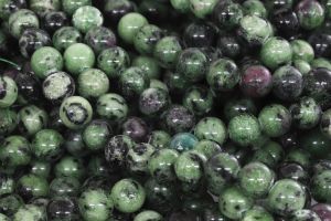Wholesale Ruby in Zoisite Beads 10 mm
