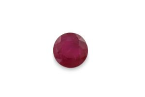 Natural Ruby Faceted Round 4.5 mm