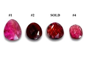 $45.00 Rose Cut Natural Tourmaline