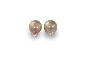Wholesale Natural Color Fireball Pearl Pair