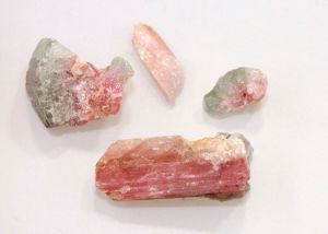 Raw Tourmaline Crystals - 4.96 grams