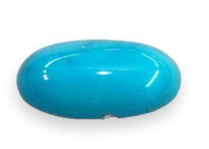 Cabochon Turquoise Naturelle - 77,10 Carats - Pierre Brute Non Montée, Neuf