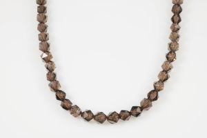 Wholesale Smoky Quartz Faceted Hexagon Beads – 8 mm